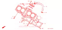 CYLINDRE pour Honda CB 400 F CB1 With Speed warning light de 1990