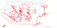 MAITRE CYLINDRE DE FREIN AVANT pour Honda CB 400 F CB1 With Speed warning light de 1990