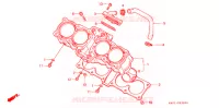 CYLINDRE pour Honda CB 400 F CB1 Without Speed warning light de 1991