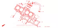 CYLINDRE pour Honda CB 400 F CB1 With Speed warning light de 1991