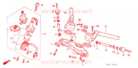 GUIDON   TE DE FOURCHE (2) pour Honda CB 400 F CB1 With Speed warning light de 1991