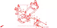 CADRE pour Honda CABINA 50 TYPE 2 de 1994