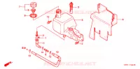 RESERVOIR D'HUILE pour Honda CABINA 50 TYPE 2 de 1994