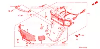 FEUX ARRIERE pour Honda LEAD 90 de 1991