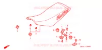 SELLE pour Honda FOURTRAX SPORT 400 EX de 2005