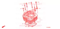 CYLINDRE pour Honda FOURTRAX SPORT 400 EX de 2008