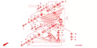 TRIANGLES AVANT pour Honda FOURTRAX SPORT 400 EX de 2008