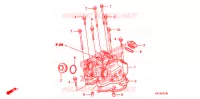 COUVRE CULASSE pour Honda FOURTRAX SPORT 400 EX de 2008