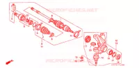 ARBRE DE ROUE  pour Honda FOURTRAX 400 RANCHER AT de 2004