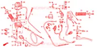 LEVIER DE GUIDON   CABLE   COMMODO pour Honda FOURTRAX 400 RANCHER AT de 2004