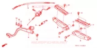 REPOSE PIED pour Honda FOURTRAX 400 RANCHER AT de 2004