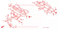 SUPPORT pour Honda FOURTRAX 400 RANCHER AT de 2004
