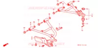 TRIANGLES AVANT pour Honda FOURTRAX 400 RANCHER AT de 2004