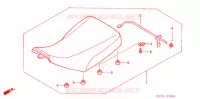 SELLE pour Honda FOURTRAX 400 RANCHER AT de 2005
