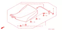 SELLE pour Honda FOURTRAX 400 RANCHER AT GPS de 2004
