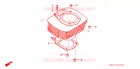 CYLINDRE pour Honda FOURTRAX 400 RANCHER AT GPS de 2005