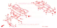SUPPORT pour Honda FOURTRAX 400 RANCHER AT GPS de 2005