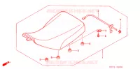 SELLE pour Honda FOURTRAX 400 RANCHER AT GPS de 2006