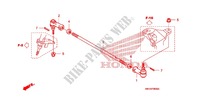 BARRE DE DIRECTION pour Honda SPORTRAX TRX 400 X SPECIAL BLACK de 2009