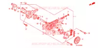 POMPE A HUILE pour Honda SPORTRAX TRX 400 X de 2012