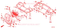 SUPPORT pour Honda FOURTRAX 420 RANCHER 4X4 AT DCT de 2016