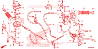 COMMODO   LEVIER   CABLE pour Honda FOURTRAX 420 RANCHER 4X4 DCT PS CAMO de 2014