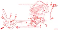GUIDON pour Honda FOURTRAX 420 RANCHER 4X4 DCT PS CAMO de 2014