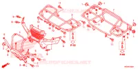 SUPPORT pour Honda FOURTRAX 420 RANCHER 4X4 DCT PS CAMO de 2014