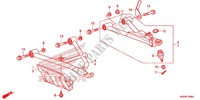 TRIANGLES AVANT pour Honda FOURTRAX 420 RANCHER 4X4 DCT PS CAMO de 2014