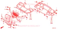 SUPPORT pour Honda FOURTRAX 420 RANCHER 4X4 DCT PS de 2015