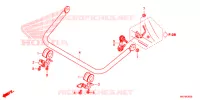 BARRE ANTI ROULIS pour Honda FOURTRAX 420 RANCHER 4X4 DCT IRS de 2015