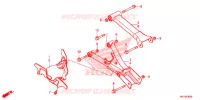BRAS ARRIERE pour Honda FOURTRAX 420 RANCHER 4X4 DCT IRS de 2015