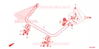 BARRE ANTI ROULIS pour Honda FOURTRAX 420 RANCHER 4X4 AT DCT IRS de 2016