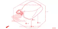 SELLE pour Honda FOURTRAX 420 RANCHER 4X4 AT DCT IRS de 2016