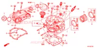 CULASSE pour Honda FOURTRAX 420 RANCHER 4X4 AT DCT IRS de 2017