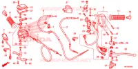 LEVIER DE GUIDON   CABLE   COMMODO pour Honda FOURTRAX 420 RANCHER 4X4 AT DCT IRS de 2017