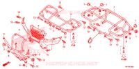 SUPPORT pour Honda FOURTRAX 420 RANCHER 4X4 AT DCT IRS de 2017