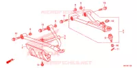 TRIANGLES AVANT pour Honda FOURTRAX 420 RANCHER 4X4 AT DCT IRS EPS de 2016