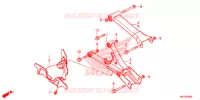 BRAS ARRIERE pour Honda FOURTRAX 420 RANCHER 4X4 AT DCT IRS EPS CAMO de 2016