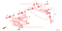 TRIANGLES AVANT pour Honda FOURTRAX 420 RANCHER 4X4 AT DCT IRS EPS CAMO de 2016