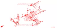 BRAS ARRIERE pour Honda FOURTRAX 420 RANCHER 4X4 AT DCT IRS EPS de 2016