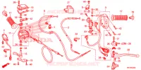 LEVIER DE GUIDON   CABLE   COMMODO pour Honda FOURTRAX 420 RANCHER 4X4 AT DCT IRS EPS de 2016