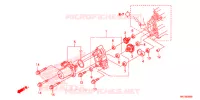 MOTEUR DE COMMANDE pour Honda FOURTRAX 420 RANCHER 4X4 AT DCT IRS EPS de 2016