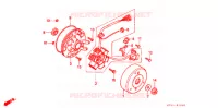 ALTERNATEUR (1) pour Honda SUPER CUB 90 DELUXE ROUND LIGHT de 1992