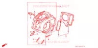 CULASSE pour Honda SUPER CUB 90 DELUXE ROUND LIGHT de 1992