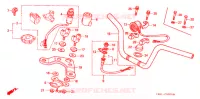 GUIDON   TE DE FOURCHE pour Honda BENLY CD 90 de 1992