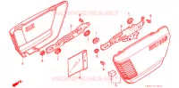 COUVERCLES LATERAUX pour Honda BENLY CD 90 S de 1996