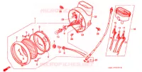 PHARE   COMPTEUR pour Honda BENLY CD 90 de 1998