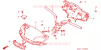 GUIDON   CARENAGE pour Honda SPACY 125 de 2007
