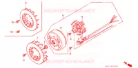 ALTERNATEUR pour Honda SY 50 PAL de 1993